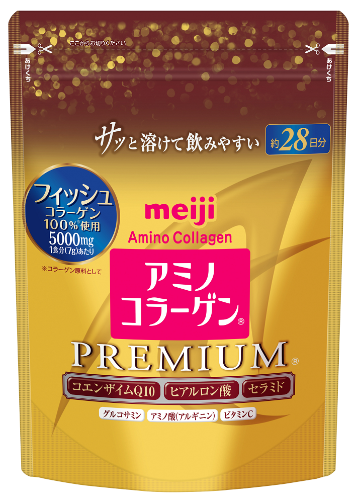 Meiji Amino Collagen明治氨基膠原蛋白Premium 196克 建議零售價︰HKD$368.00